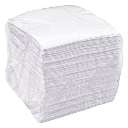 Bsc Preferred Sorbent Pad, Oil, 16 in x 18 ft, White, 100 PK BUY00018406